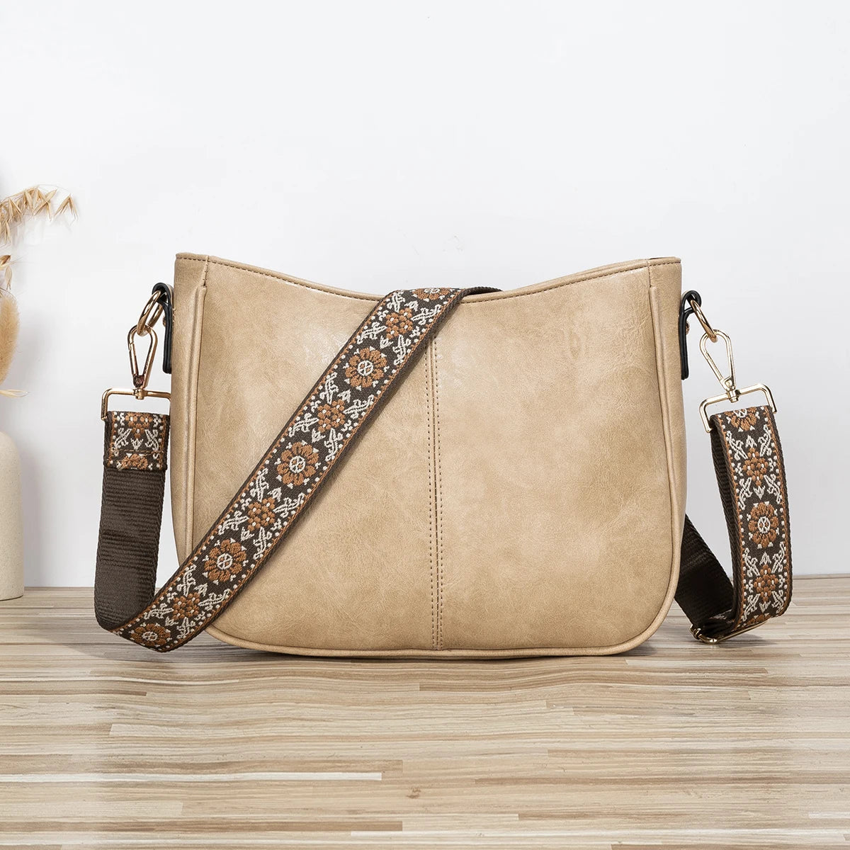 Evelyn PU Leather Shoulder Bag for Women – Stylish