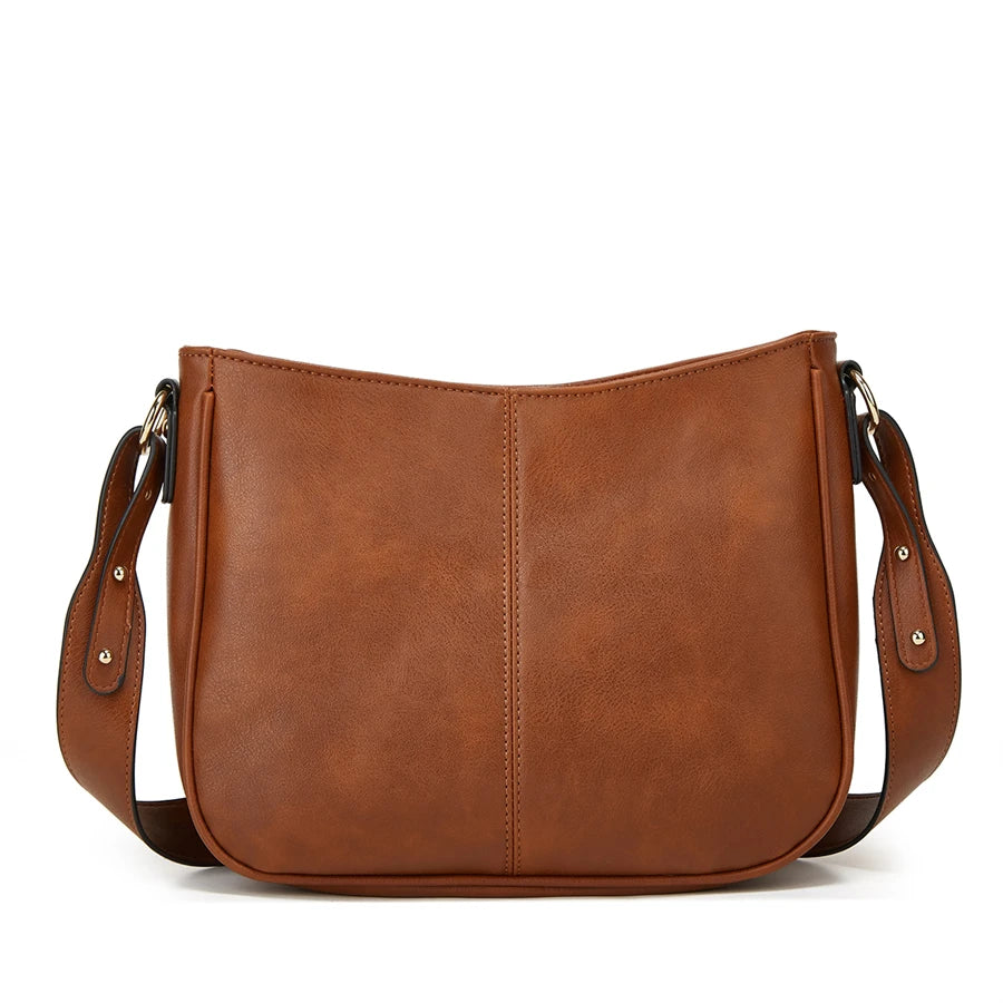 Evelyn PU Leather Shoulder Bag for Women – Stylish